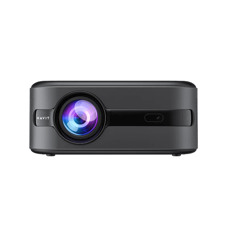 Smart Portable Projector & Bluetooth Speaker HAVIT PJ219 Pro-EU: 1080P for Home Cinema & Gaming