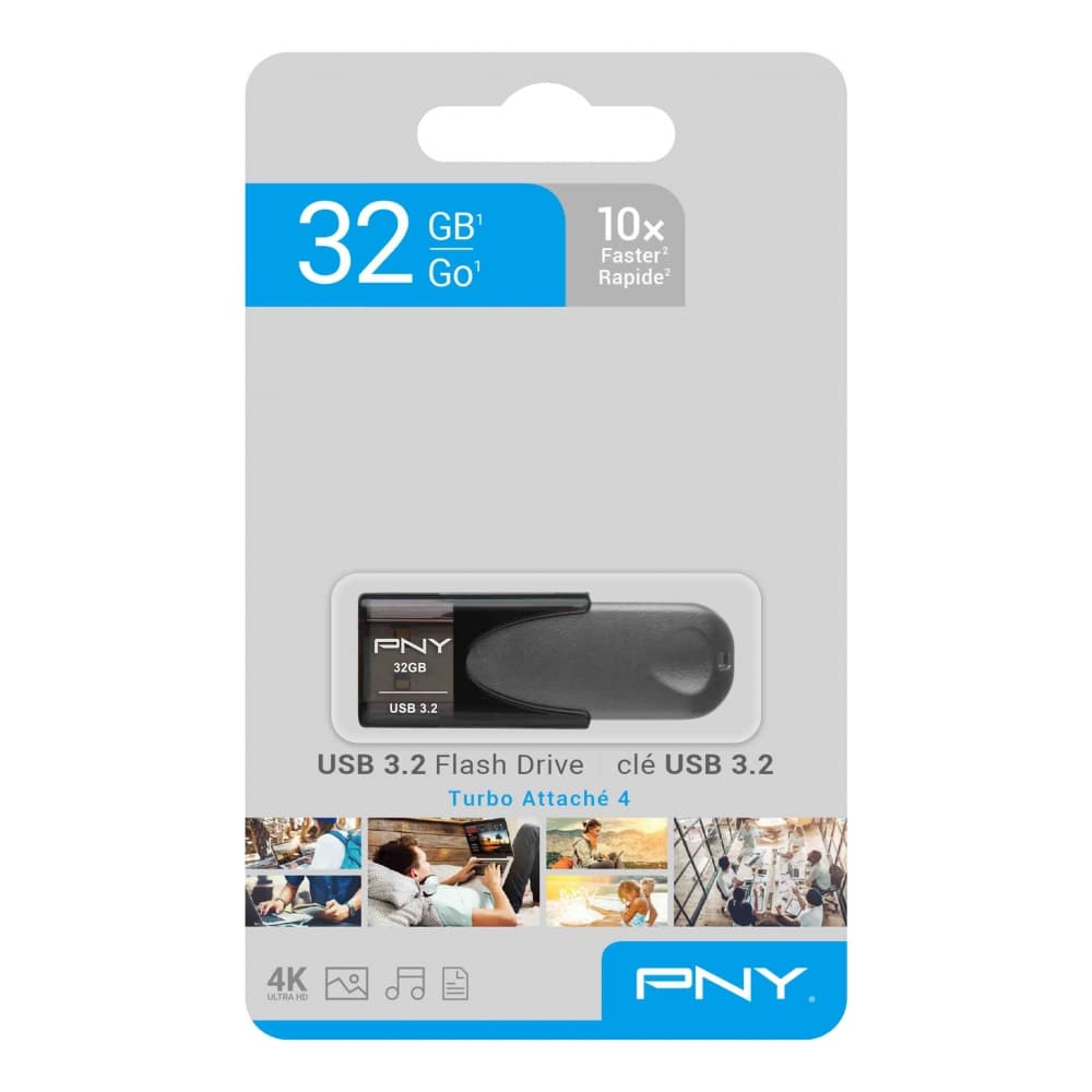 Flash Drive PNY 32 GB Turbo Attache 4 USB 3.2