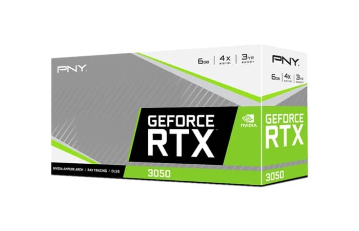 PNY GeForce RTX 3050 6GB VERTO Dual Fan