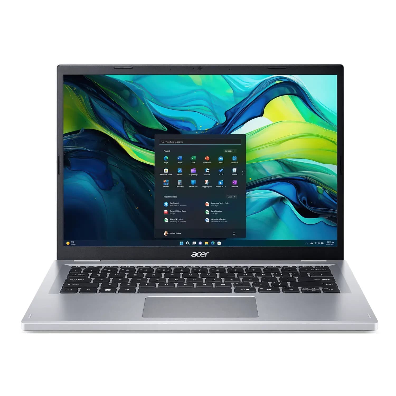 Acer Aspire GO 14 AMD Ryzen 5 - 7520U | 8 GB DDR5 RAM | 512GB SSD | 14" WUXGA | Win 11